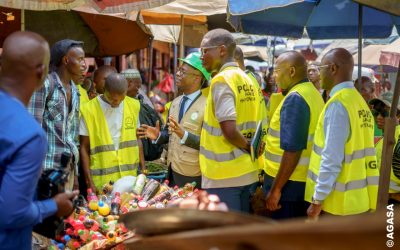 Visite du Directeur Général de l’AGASA au marché Mont-Bouët